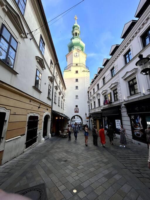 Luxurious And Royal Apartment In The Old Town Pozsony Kültér fotó